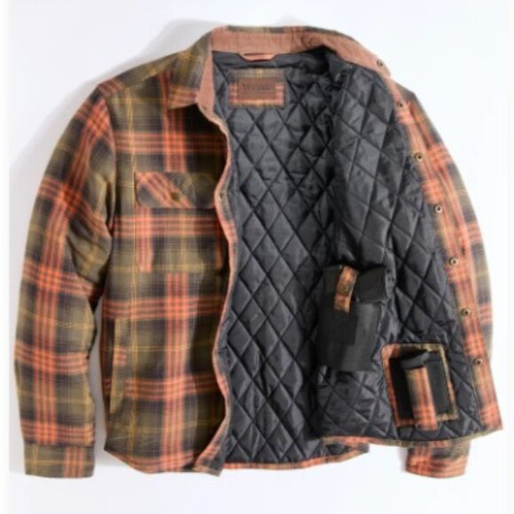 Venado Other - Concealed Carry Quilt Lined Shirt Jacket - Army | Large